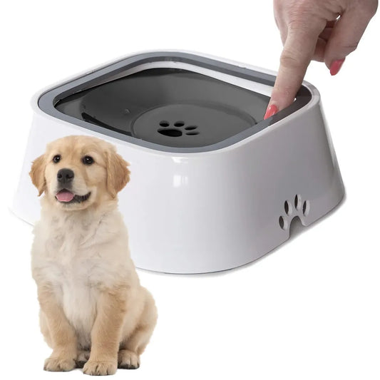 Dog/cat Water Bowl Splash Proof anti Spill 